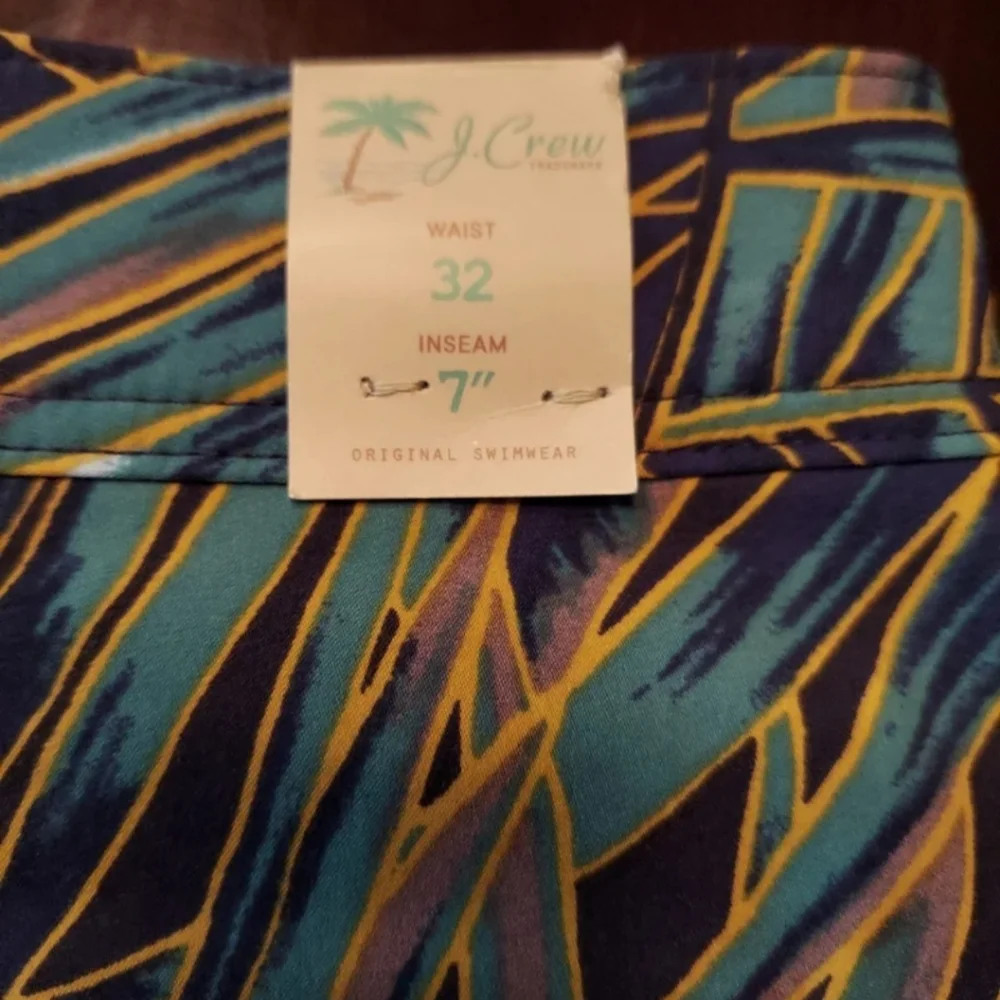 J.CREW BREAKER STRETCH SLIM BOARD SHORT 7